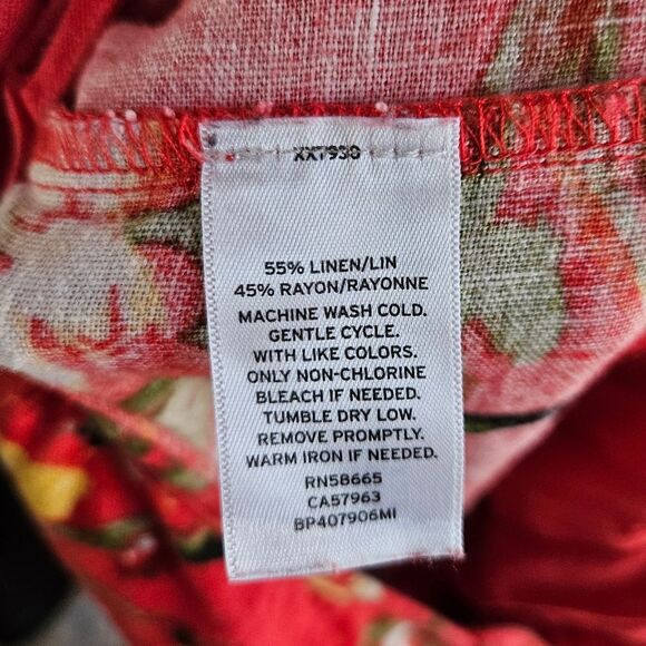 BP Linen Floral Jumpsuit - Picture 8 of 10